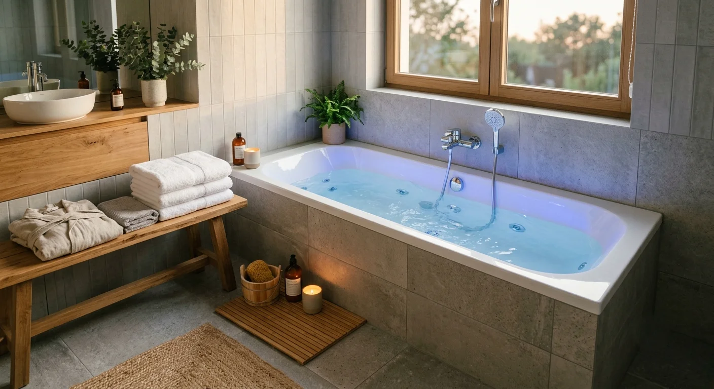 Bañera de hidromasaje Whirlpool + Airpool