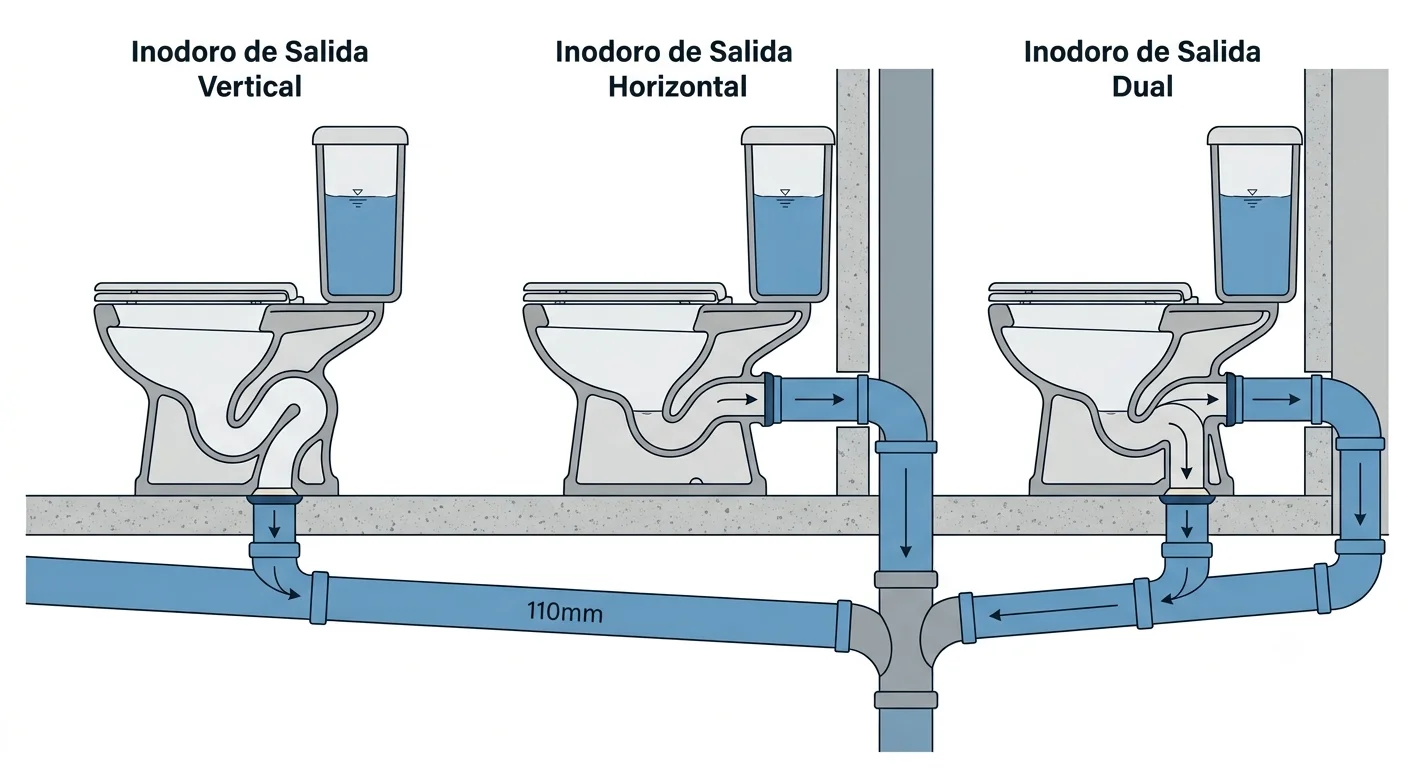 Salida del desague