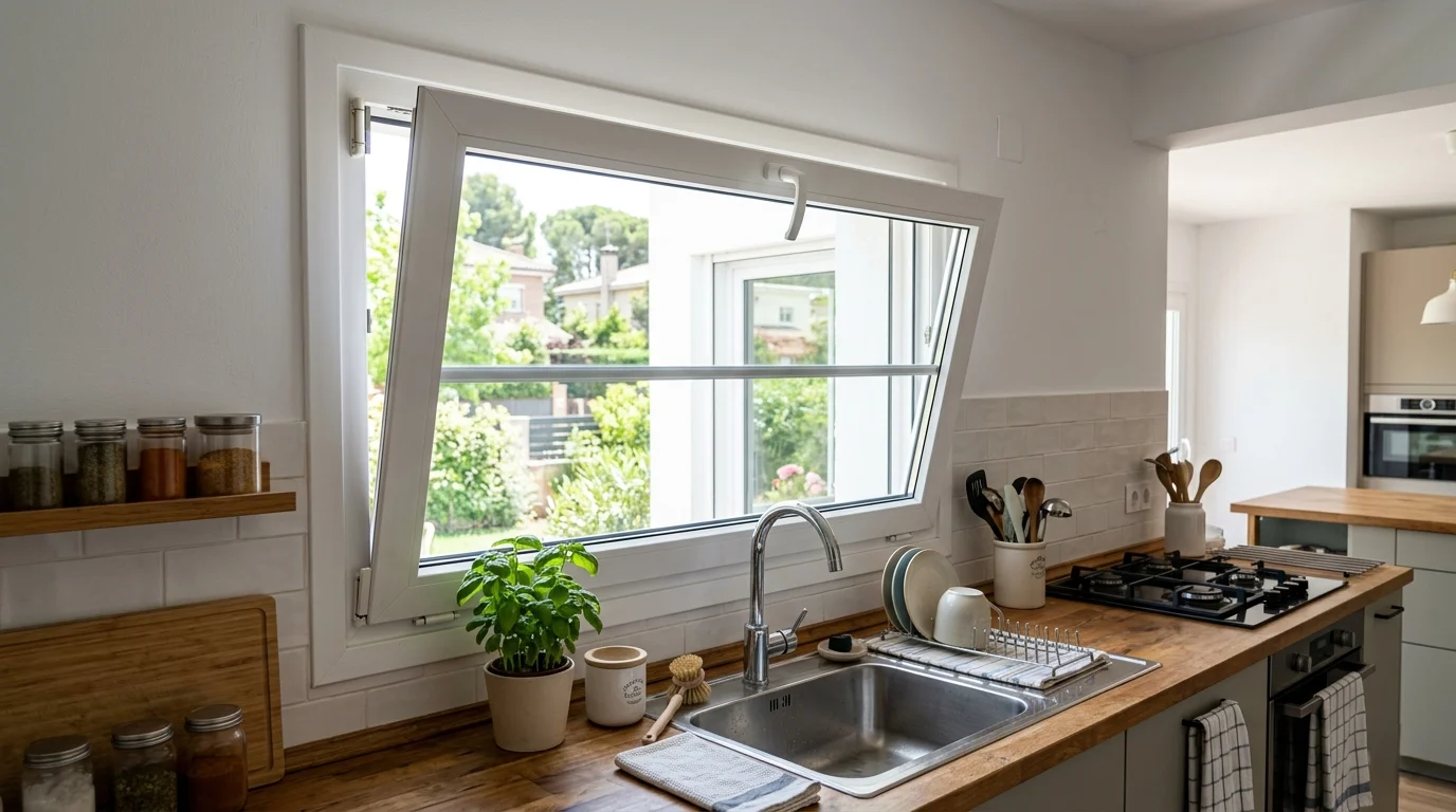 Ventana oscilobatiente