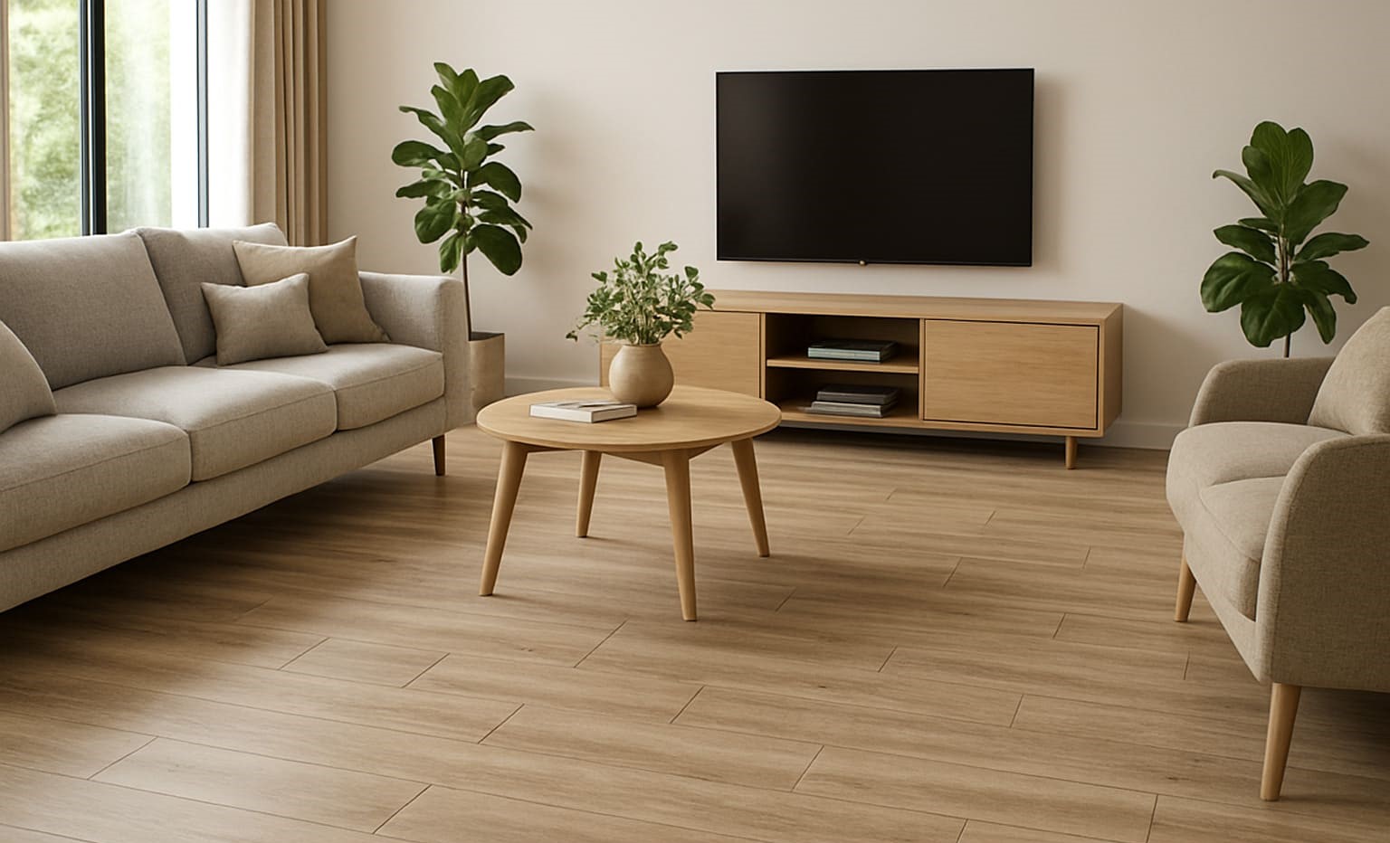 Suelo laminado AC5 para salón