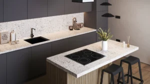 Encimera de cocina: cuarzo, granito o laminada