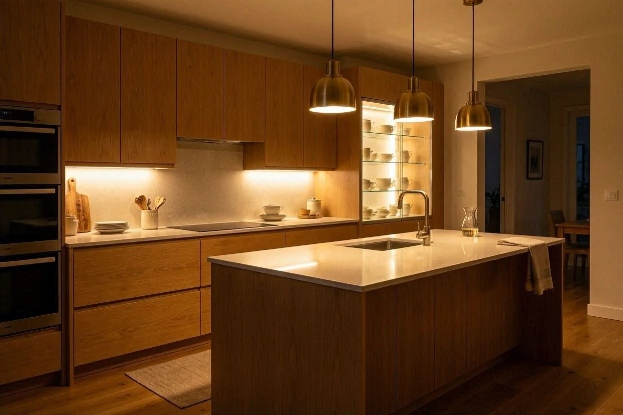 Iluminación en cocinas 2027