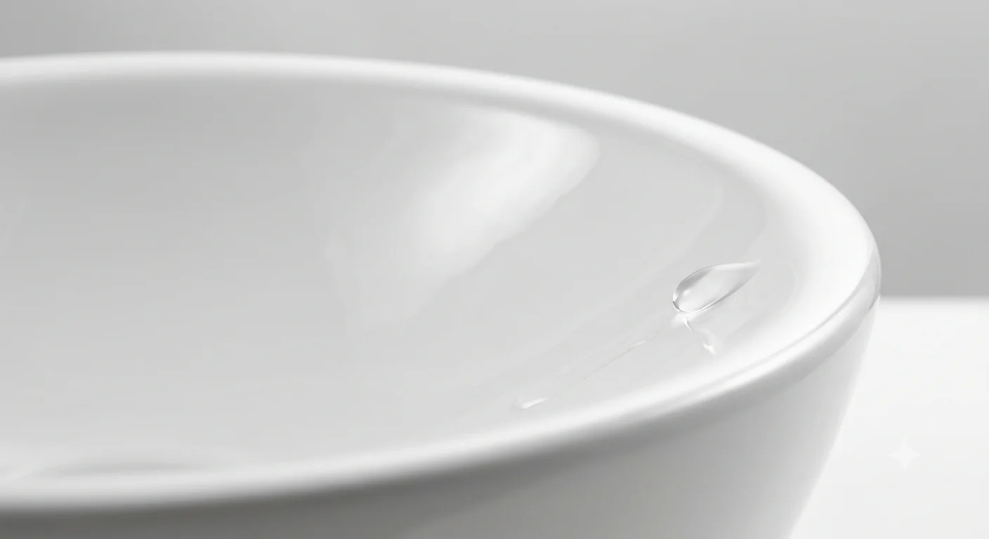 Lavabo de baño de cerámica blanca (porcelana sanitaria)