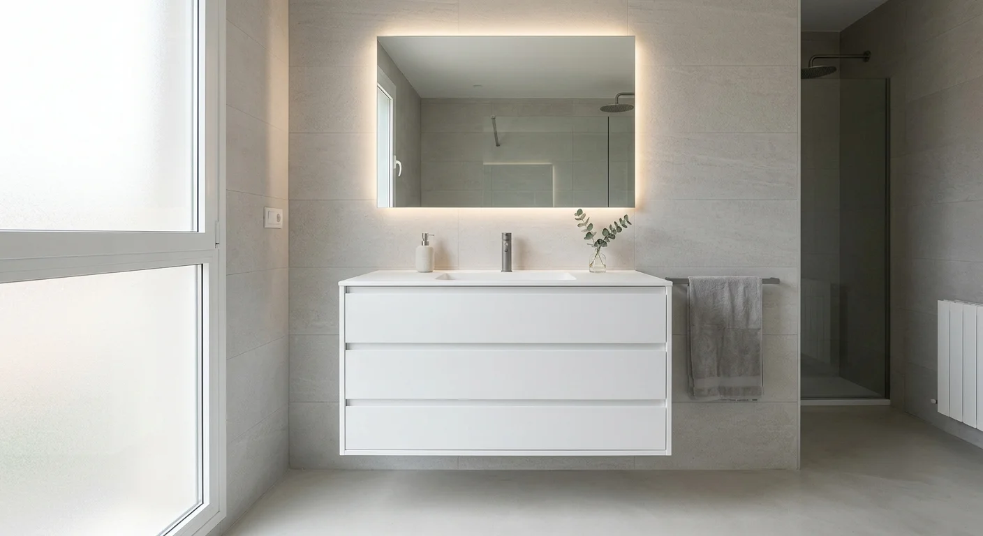 Mueble de baño suspendido
